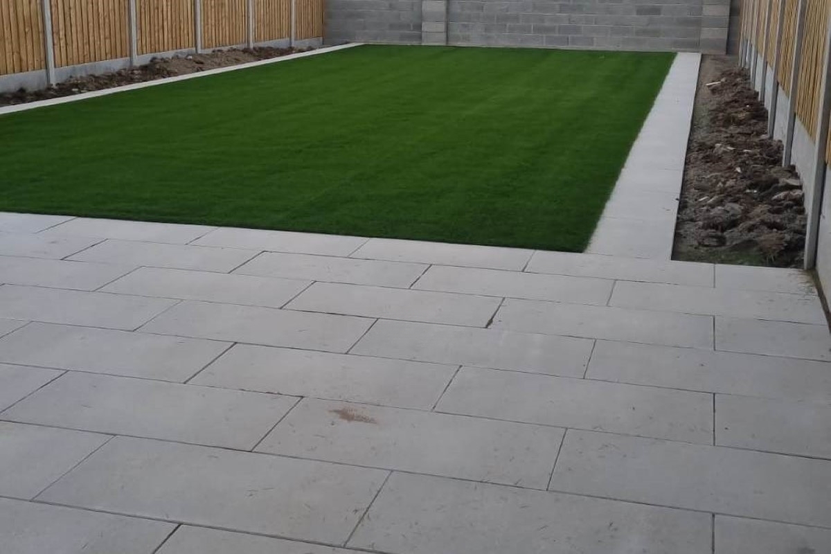 Transform Your Outdoor Space with Granite Slabbed Patio in Broadford