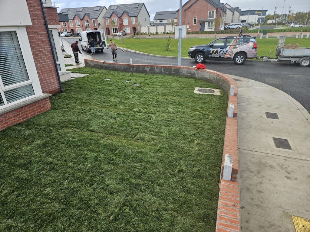 Grass Sod laid in Kildare