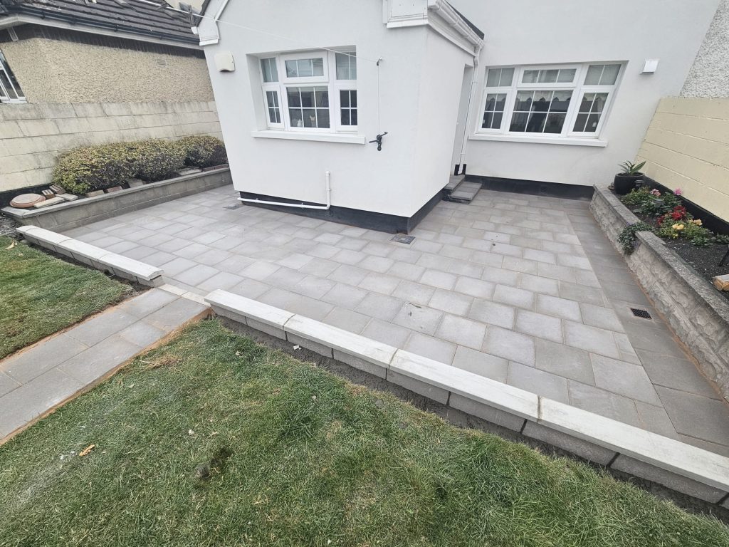 New Residential Patio installed in Donaghmede, County Dublin