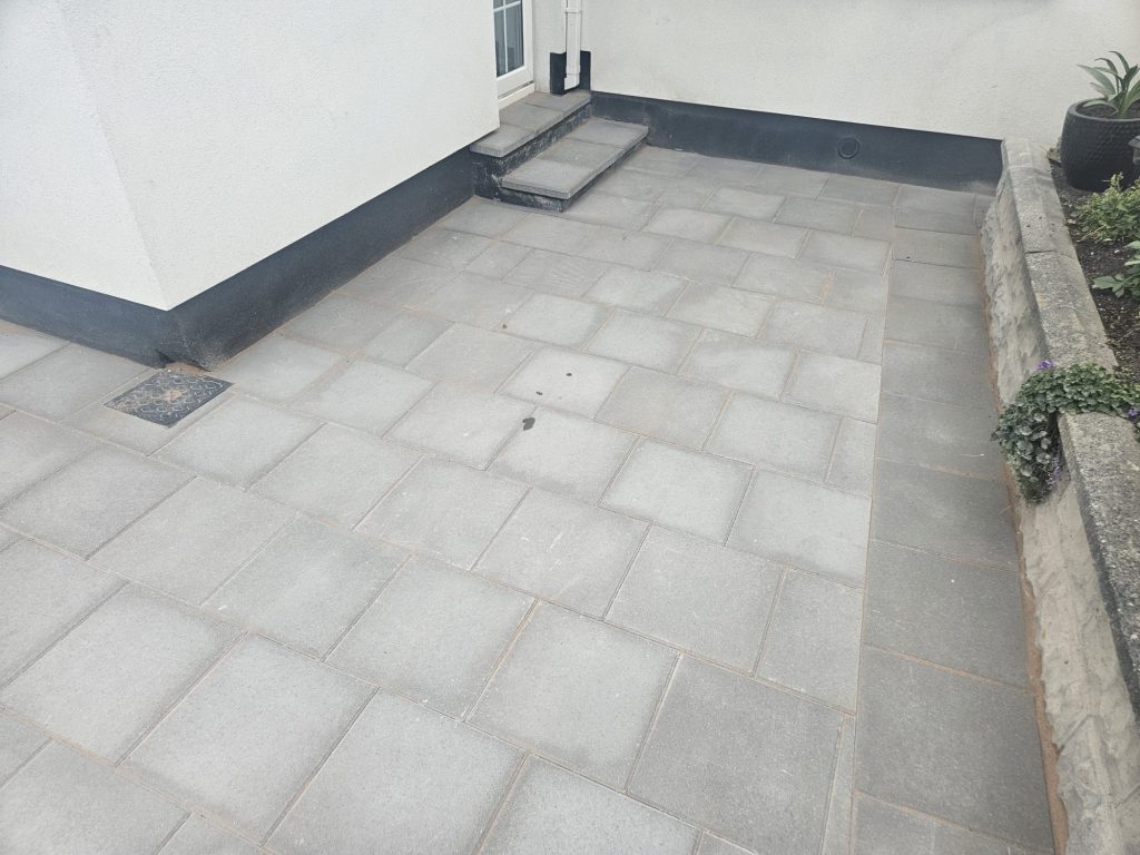 Very High stadard Patio finish in Donaghmede, County Dublin