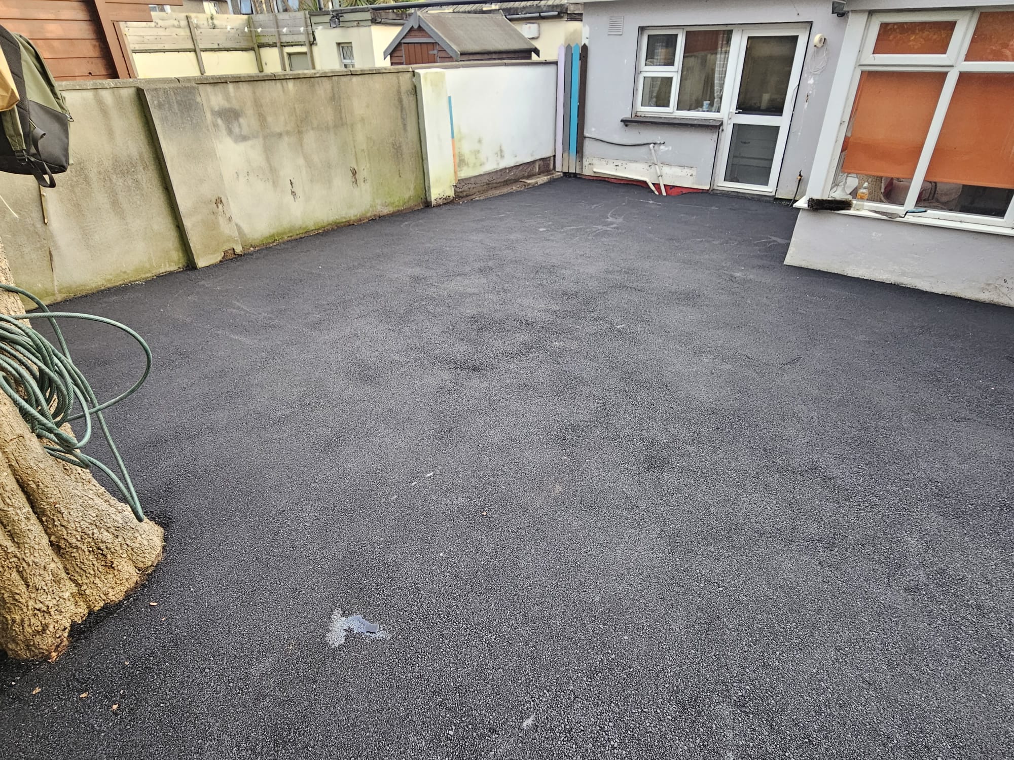 Back Garden Refurbishment and Driveway Project in Dublin