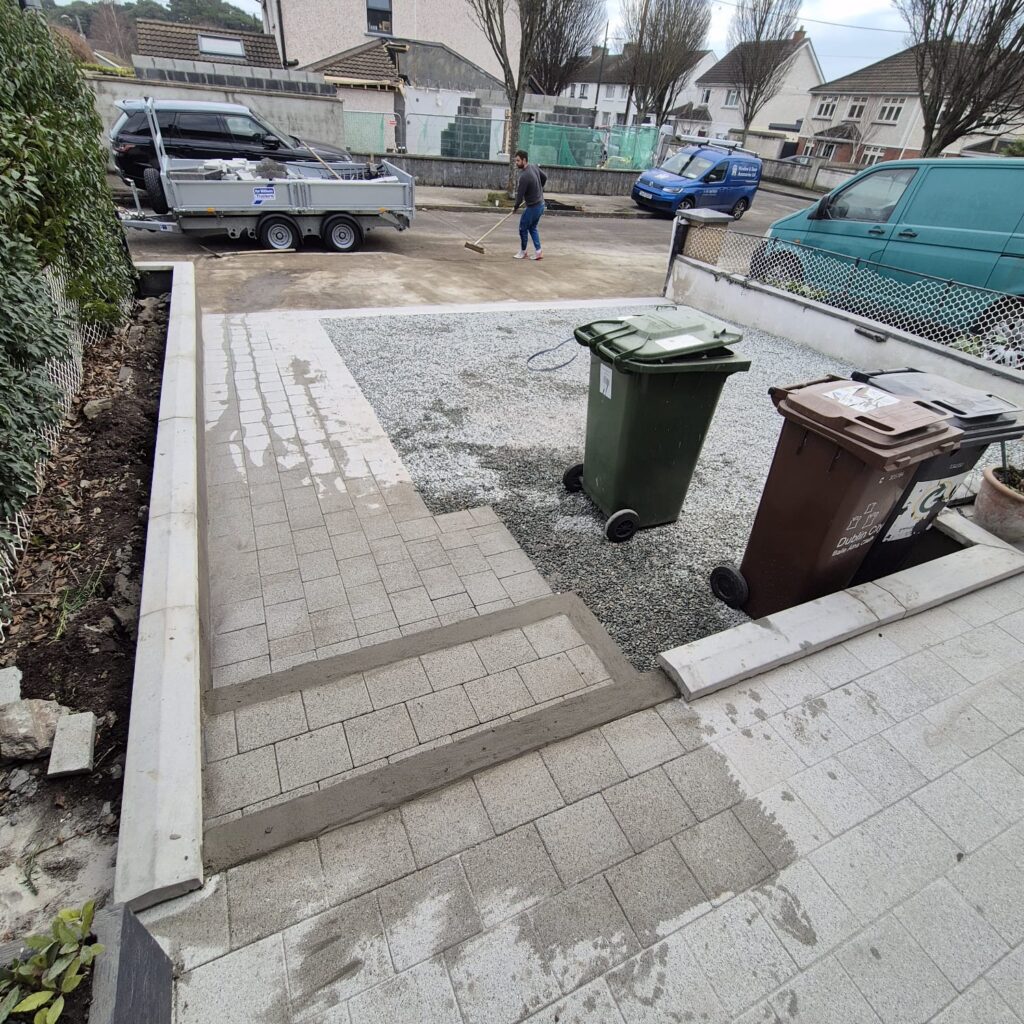 Driveway in North County Dublin Raheny from Titan Driveways and Patios