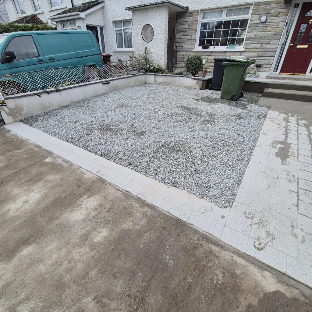 Driveway installed in Raheny Village