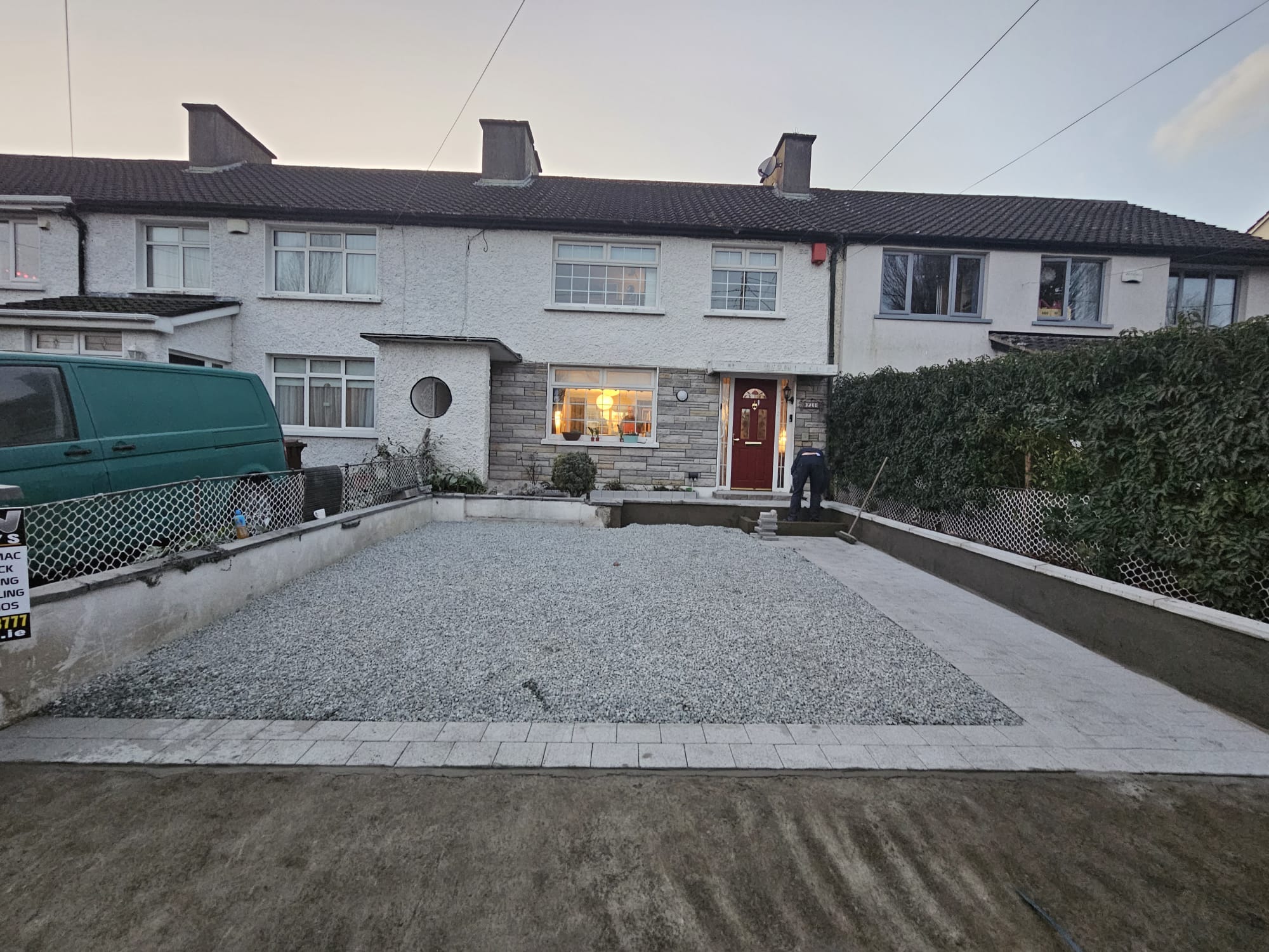 New Driveway in North County Dublin Raheny from Titan Driveways and Patios