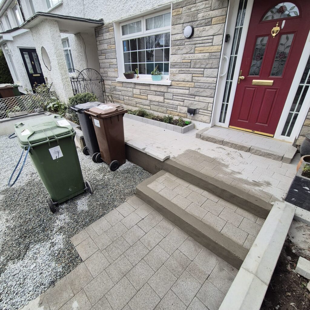 New Driveway installed in Raheny