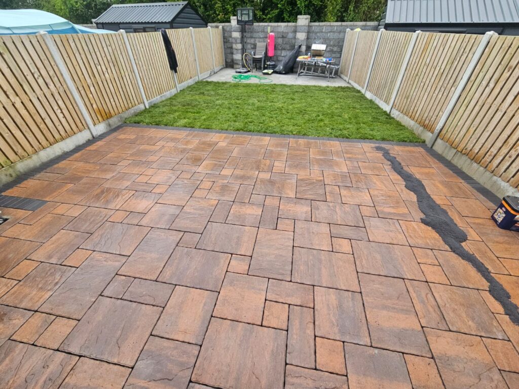 Patio Installation in Kildare Town